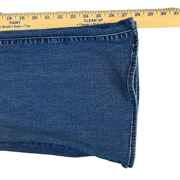 Lil Mother Lil Tomcat Roller Sneak Jeans 25 Petite Wide Sixth Sense Wash ALTERED - Picture 15 of 15